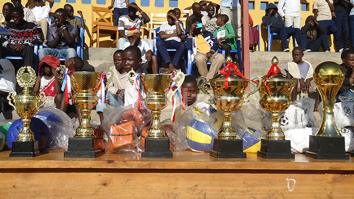 Ibikombe byatanzwe mu mikino inyuranye.