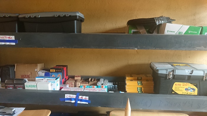 Ibikoresho birahari nubwo aba babyeyi bavuga ko ntabihagije bihari