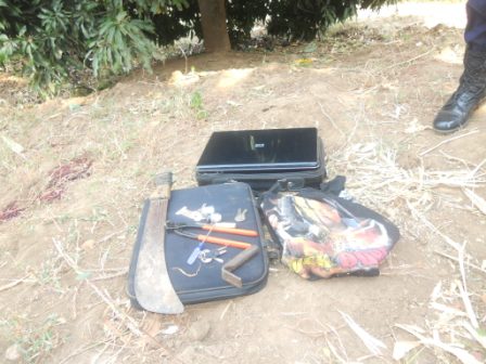 Ibikoresho Hamisi yafatanywe.