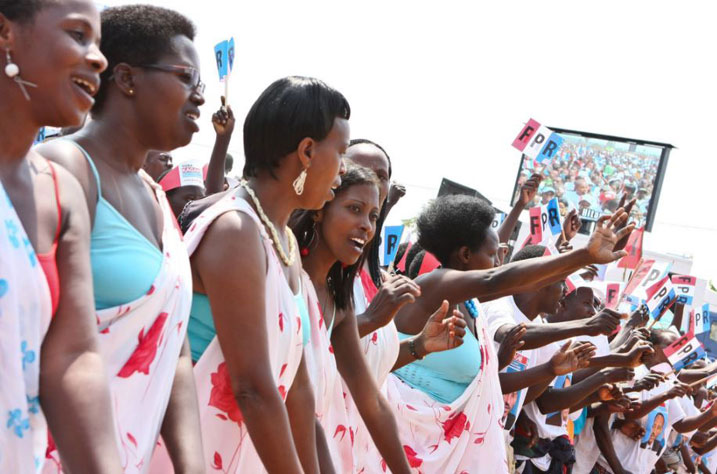 Ibikorwa byo kwiyamamaza bya Paul Kagame muri Gisagara byari bimeze nk'ubukwe.