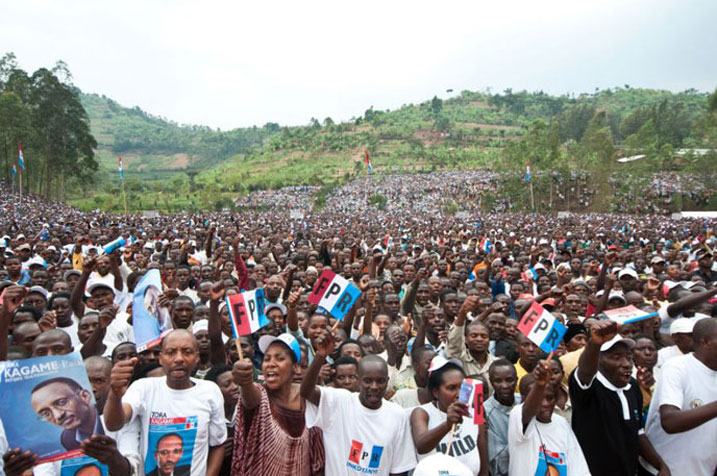 Ibikorwa byo kwiyamamaza muri Gakenke.