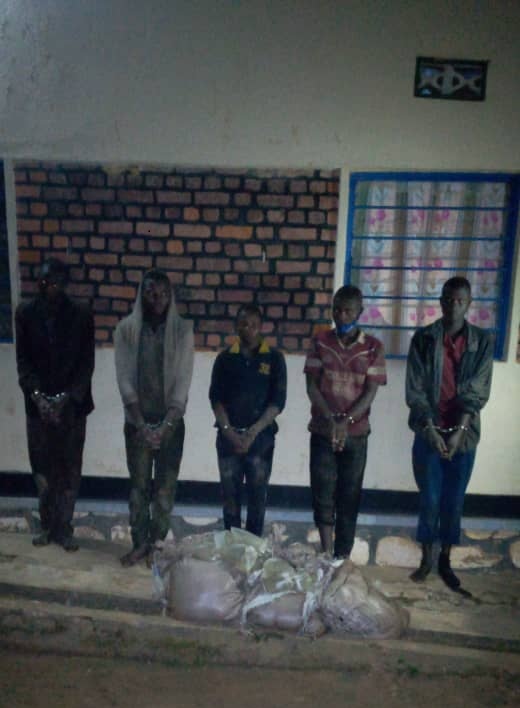 Bafashwe binjiza ibiyobyabwenge mu Rwanda