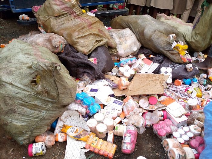 Toni 17 z'amavuta ya mukorogo yafatiwe mu Rwanda