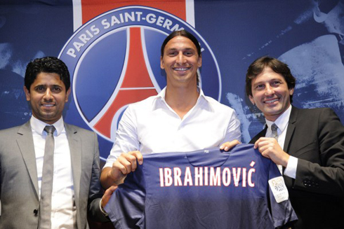 Ibrahimovic yerekene umwenda azambara muri PSG.