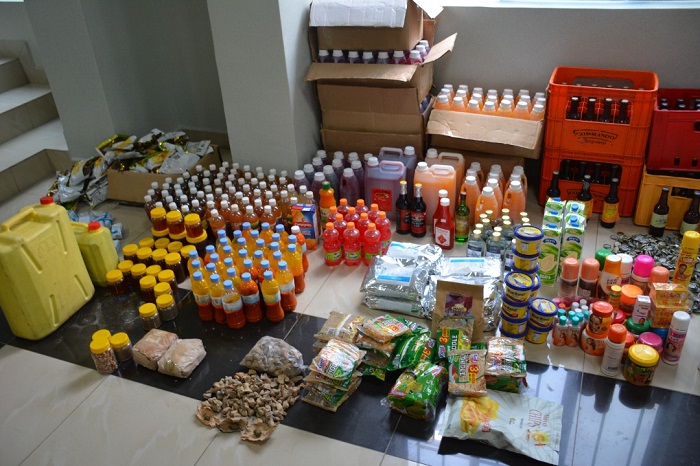 Mu bicuruzwa byafashwe harimo n'ikiyobyabwenge cy'urumogi