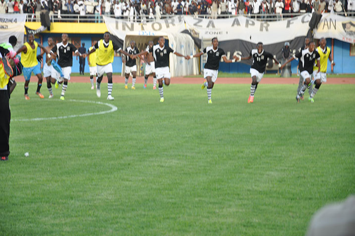 Ibyishimo byari byose nyuma y'umukino.