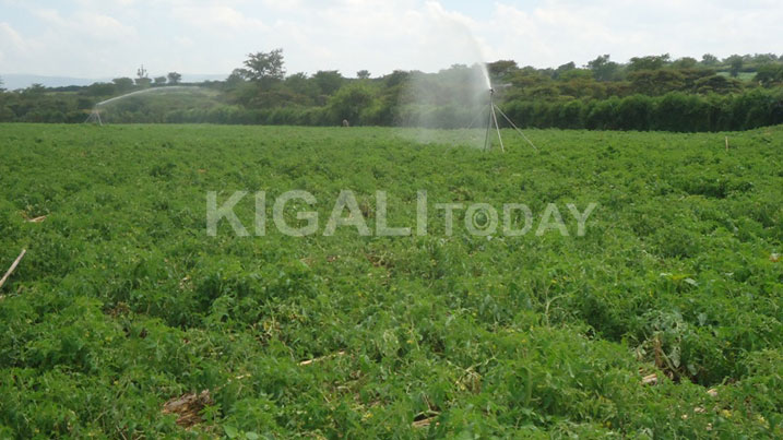 Ibyuma byuhira imirima iri imusozi ngo bizafasha mu kongera umusaruro w