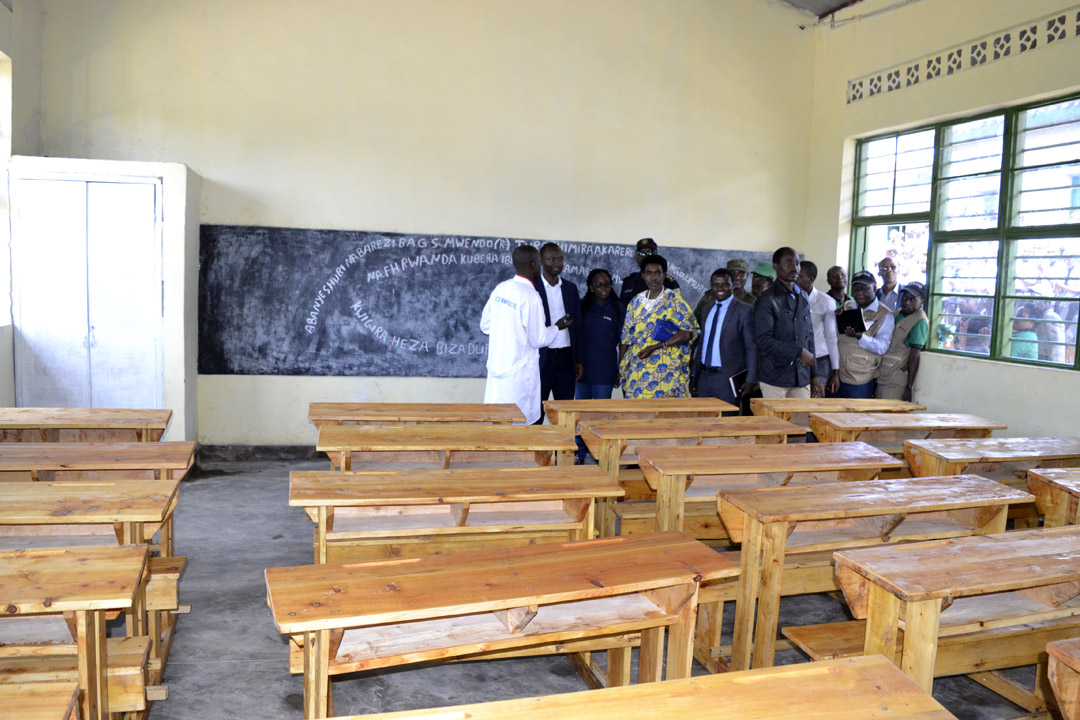 Ibyumba by'amashuri byitezweho kugabanya ubucucike no kuzamura ireme ry'uburezi