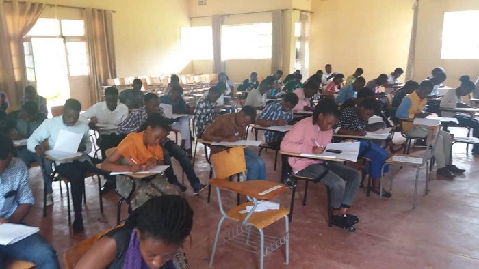 Aba bari mu bamaze iminsi bakora ibizamini bizabageza ku rwego rwo kuba abanyamwuga mu by