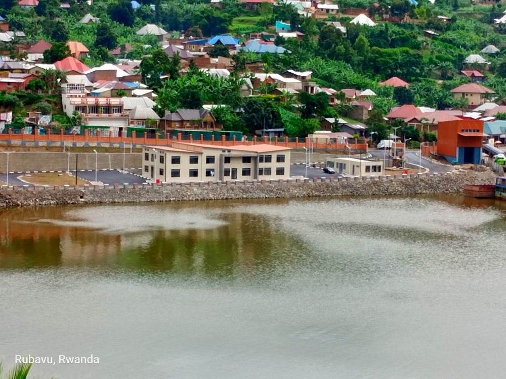 Icyambu kizongera ubwiza bw'umujyi wa Gisenyi