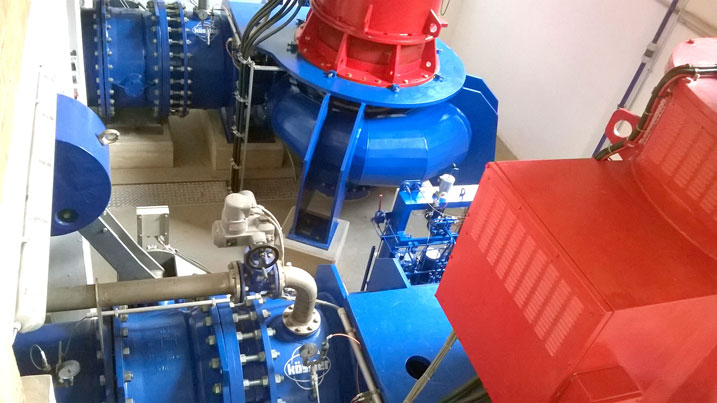 Icyumba gitunganyirizwamo amashanyarazi kuri Rukara II.