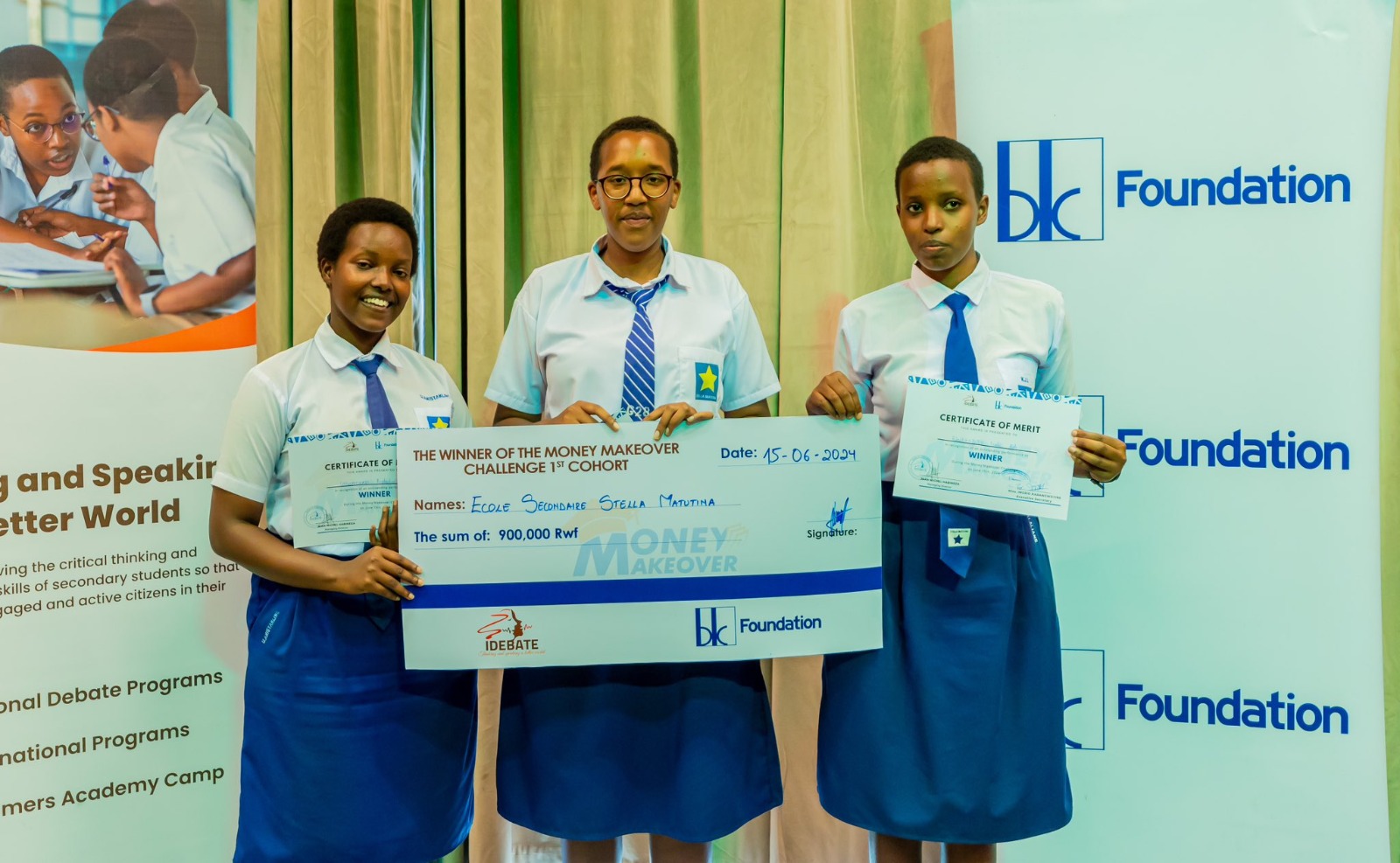 Abanyeshuri biga kuri Stella Matutina bahize abandi mu irushanwa rya iDebate