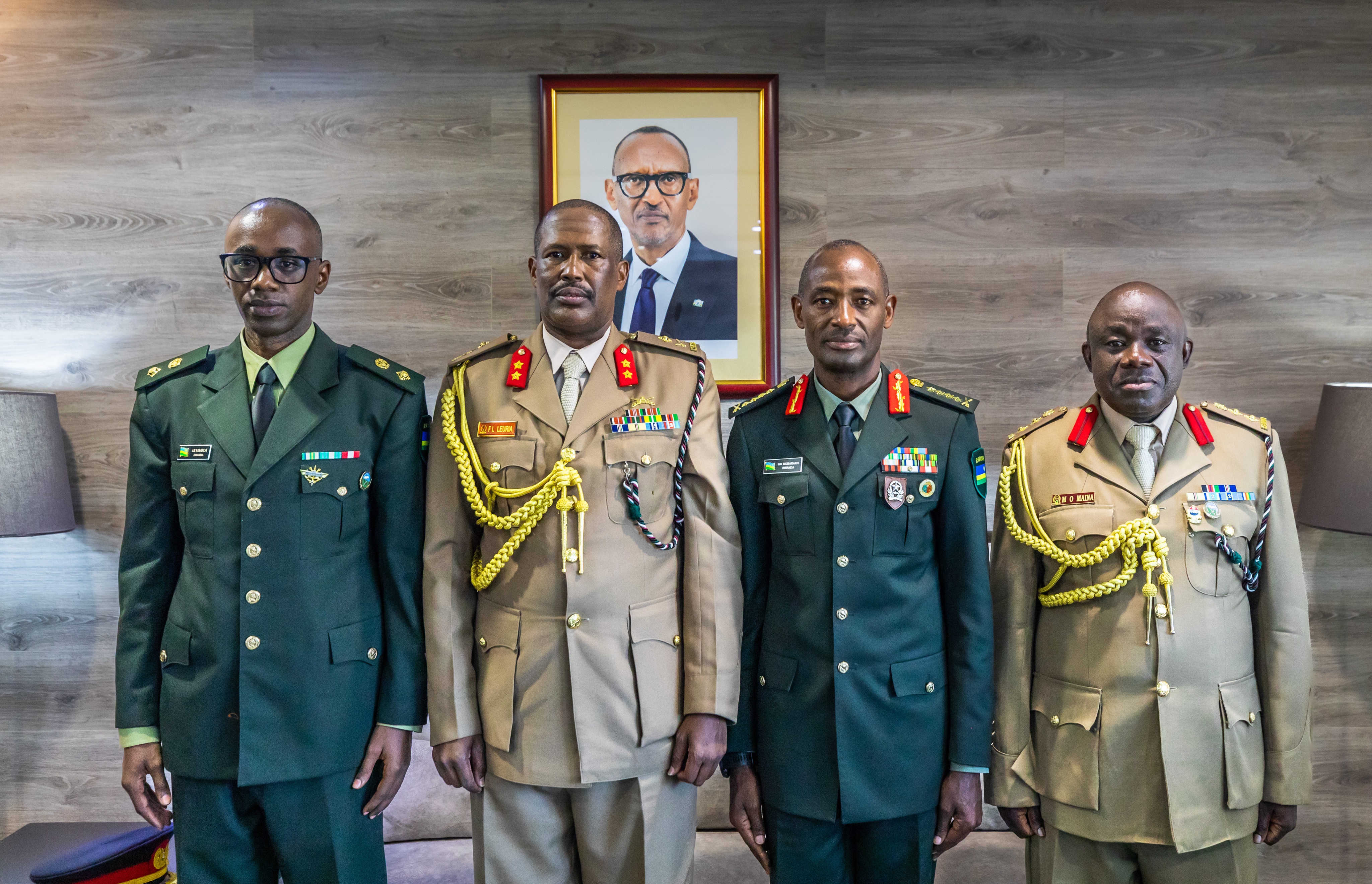 Gen. Mubarakh Muganga, yakiriye Umugaba wungirije ushinzwe Igenamigambi n'Imyitozo mu Ngabo za Kenya, KDF