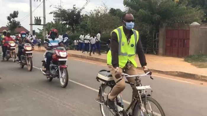 Kadafi Aimable (uri ku igare), Umunyamabanga Nshingwabikorwa w'Umurenge wa Gashora