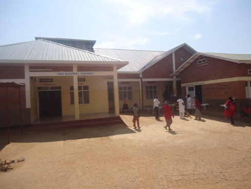 Igice kimwe cy'ibitaro bya Gihundwe.