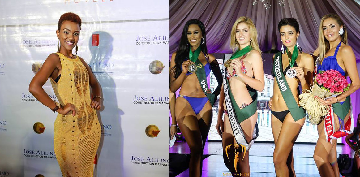 Miss Igisabo yanze kwambara Bikini muri Miss Earth mu gihe abo bahatanaga bo bazambaye 