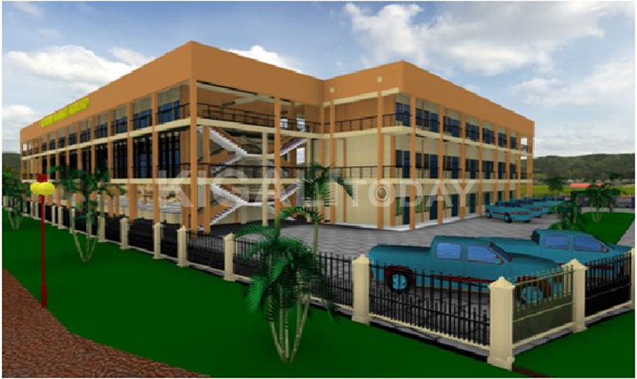 Igishushanyo mbonera cy'isoko rigiye kubakwa i Kibeho.