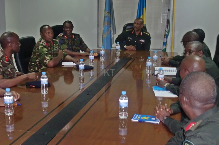 Igisirikare cya Kenya ngo kirigira ku bunararibonye bw'icy'u Rwanda.