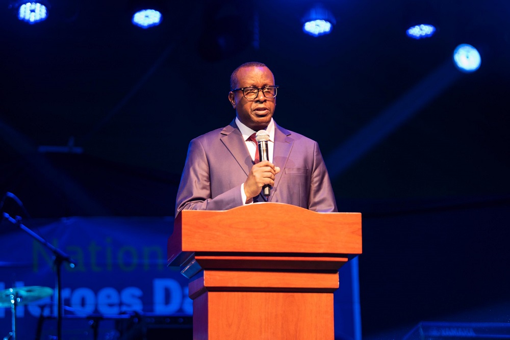 Minisitiri w'Ubumwe bw'Abanyarwanda n'Inshingano Mboneragihugu, Dr Jean Damascene Bizimana, ni we wari umushyitsi mukuru