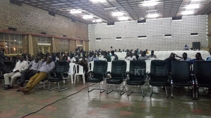 Igitaramo nticyitabiriwe cyane