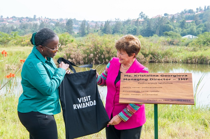 Christalina yashimye ibikorwa by'u Rwanda mu kurengera ibidukikije