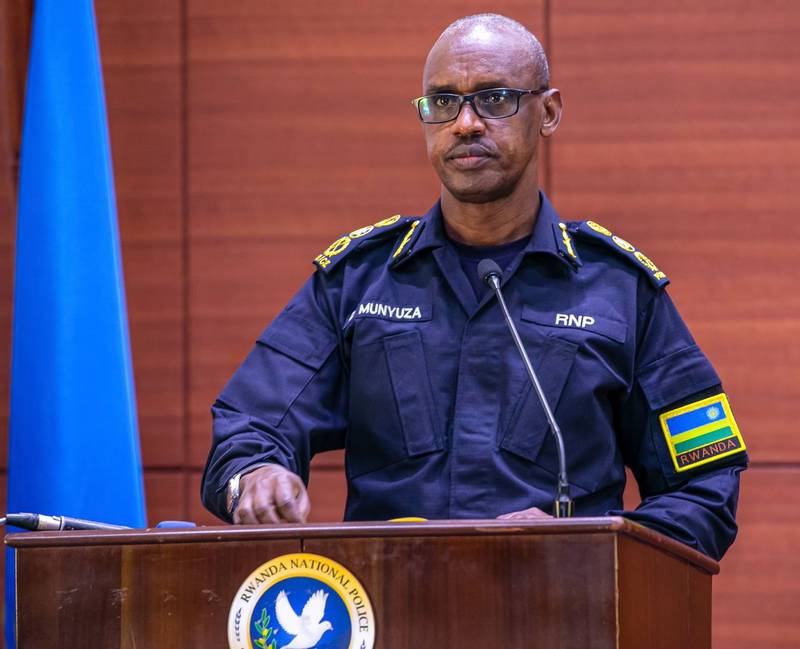 Umuyobozi wa Polisi y'u Rwanda (IGP) Dan Munyuza