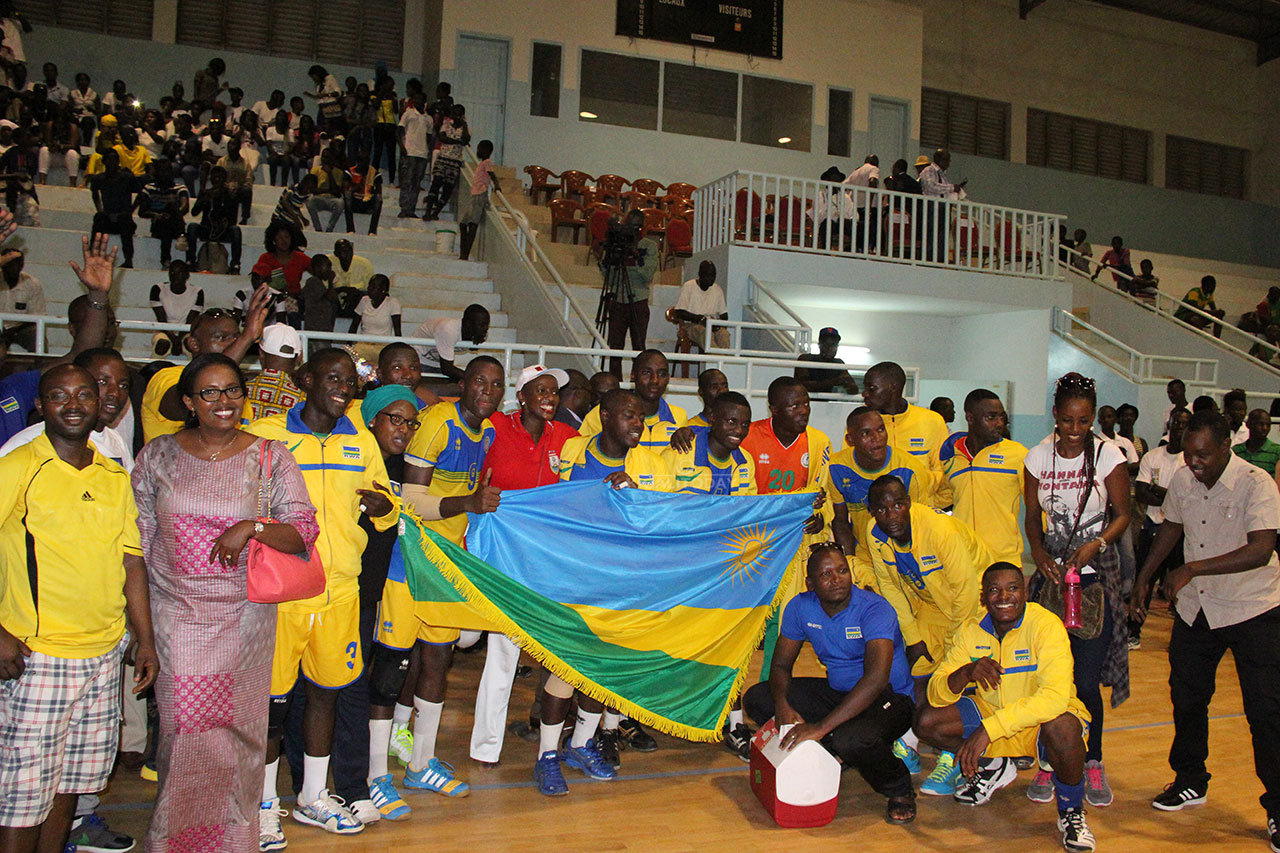 Byari ibyishimo ku bakinnyi n