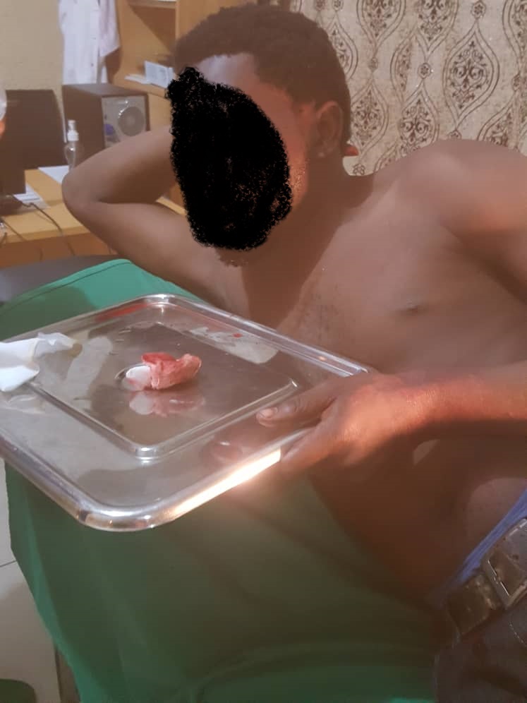 Uyu ni umwe mu bayobozi bavuga ko bakorewe urugomo n'abaturage