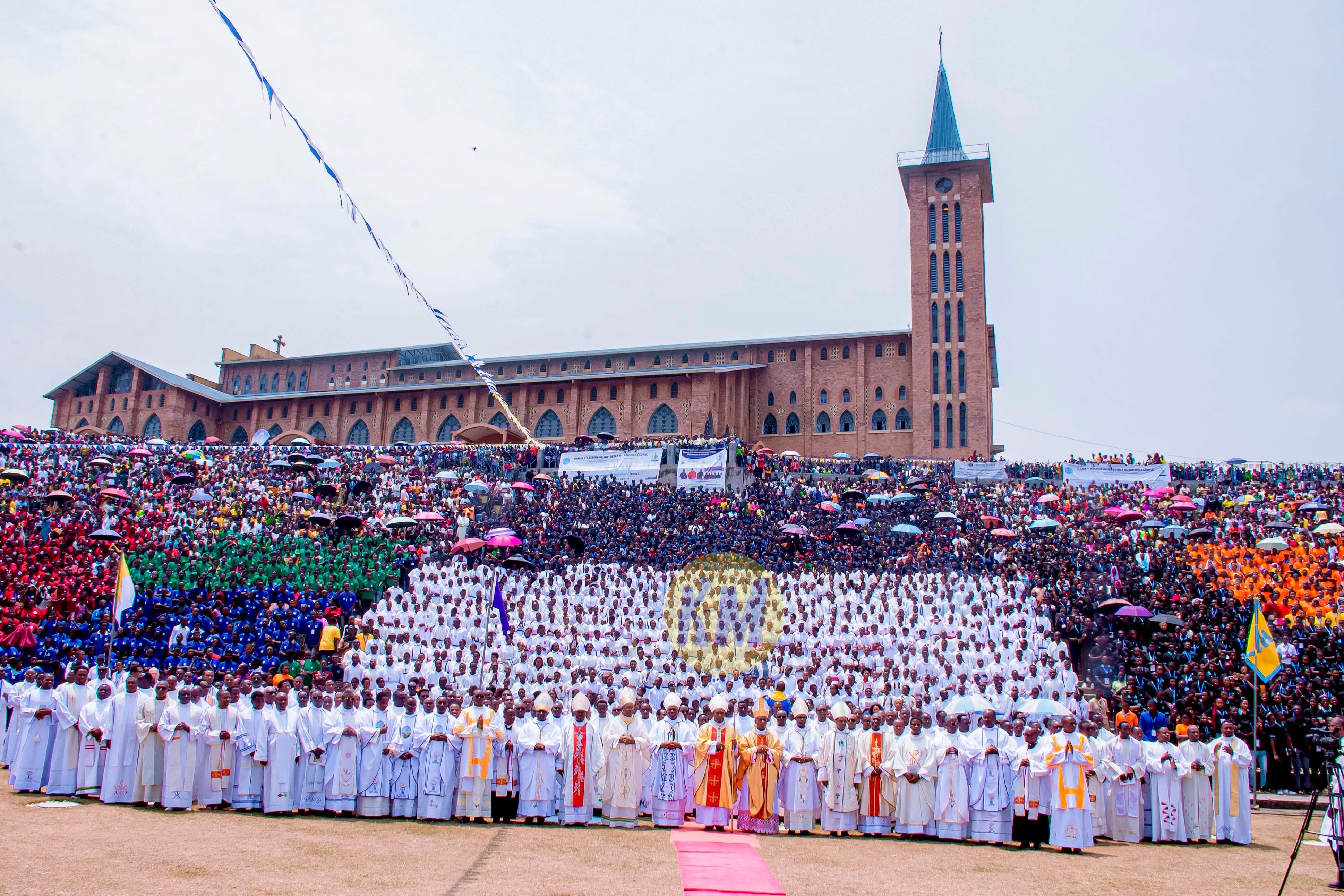 Ihuriro ry'urubyiruko ryabereye kuri Katedarali ya Ruhengeri