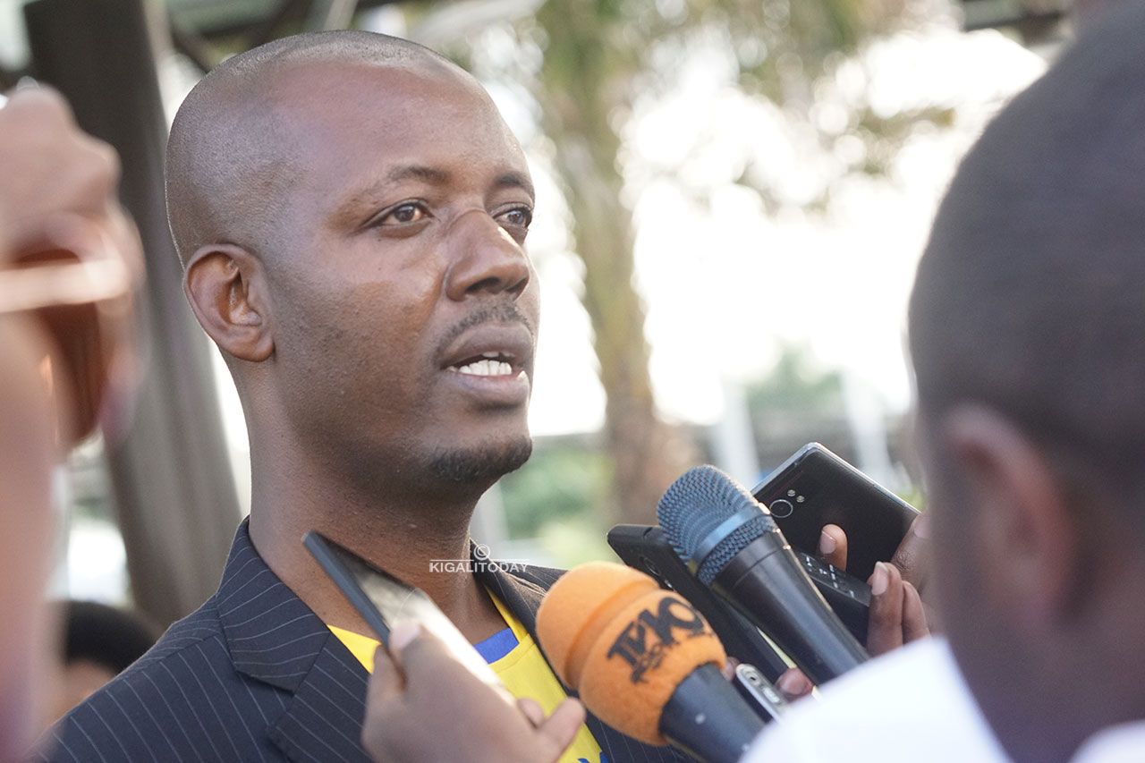 Sheikh Habimana Hamdan aganira n'itangazamakuru