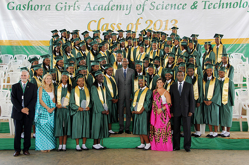 Iri shuri rya Gashora Girls Aacademy Science and Technology ryigamo abana b'abakobwa gusa.