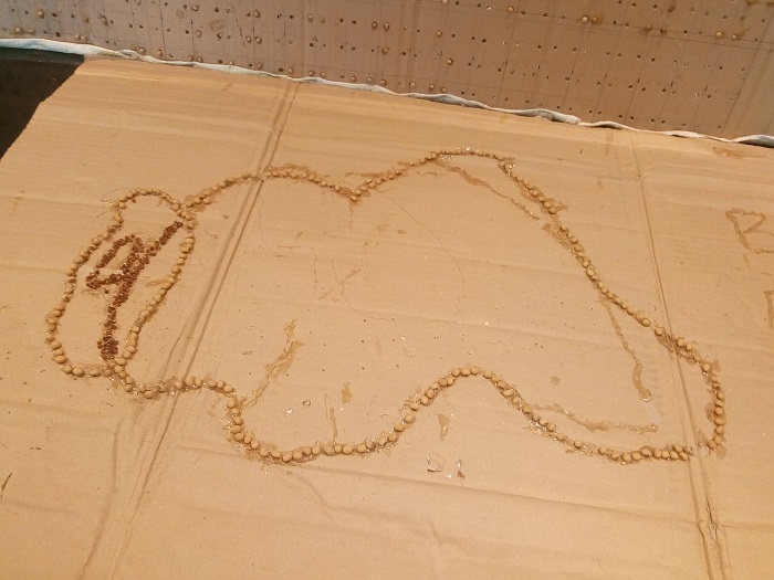 Ikarita yashushanyijwe hifashishijwe ibimenyetso bifasha abafite ubumuga bwo kutabona