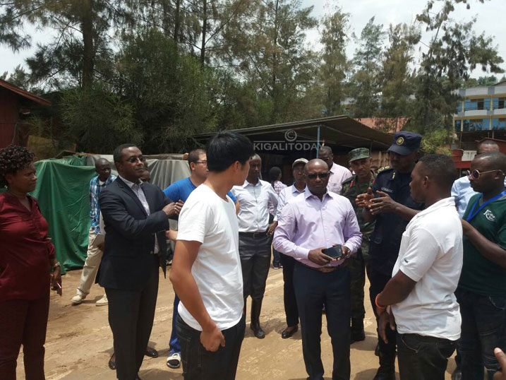 Iki gikorwa cyahuriweho na Minisiteri y'Ibidukikije, Minisiteri y'Ubutegetsi bw'igihugu n'Umujyi wa Kigali.