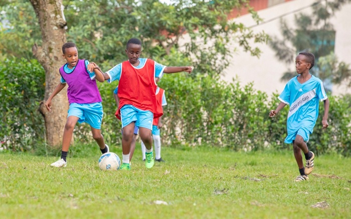 Hagiye gutunganywa ibibuga mu makaritsiye yose ya Kigali, aho abana bazajya bakinira