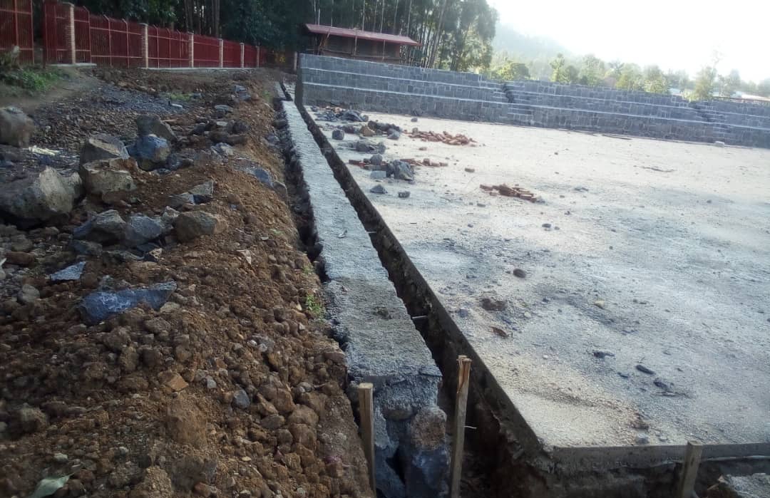 Iki ni kimwe mu bibuga urubyiruko ruzajya rukiniraho imikino inyuranye