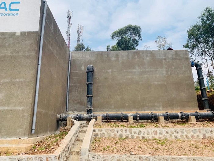 Iki kigega cyubatswe ahitwa i Nyamagumbagifite metero kibe 2000, kije kunganira ibindi byari bisanzweho 