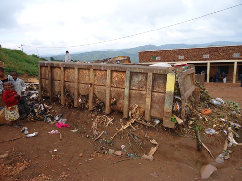 Na mbere aho ikimoteri cyahoze mu mujyi cyatezaga umwanda. (Foto: E.Musanabera)