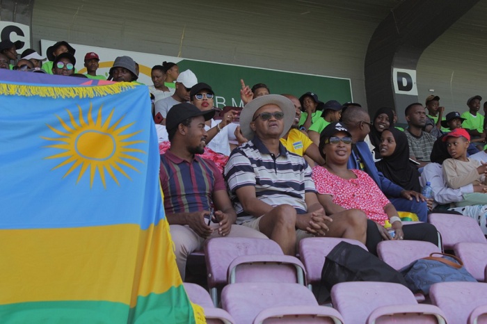 Abanyarwanda baba muri Afurika y'Epfo bari baje kubashyigikira 