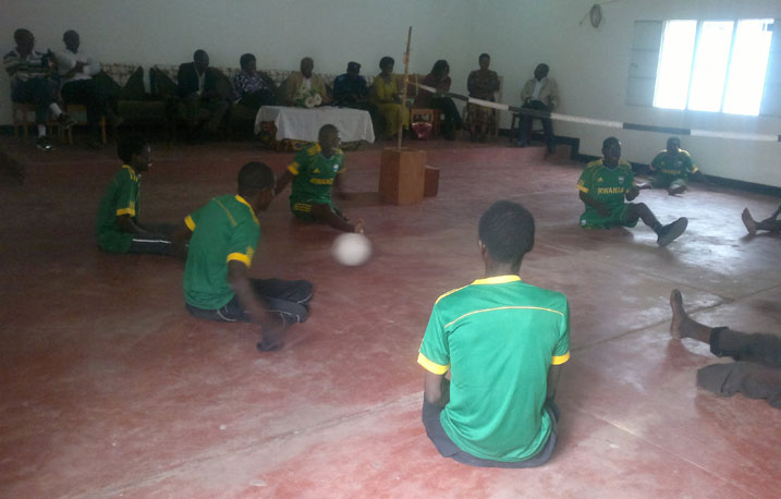 Abafite ubumuga bo mu karere ka Burera bafite n'ikipe ya seat ball.