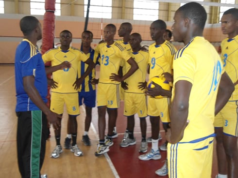 Ikipe y'u Rwanda ya volleyball y'abatarengeje imyaka 17.