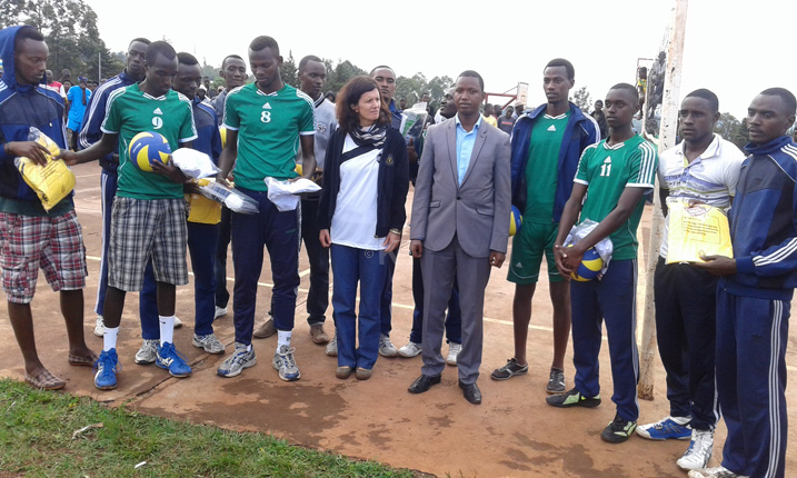 Ikipe ya Kirehe VC yishimiye inkunga yahawe n'Intara ya Rhenanie Palatina