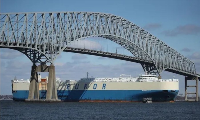 Ikiraro cya Batimore gisanzwe kinyuraho imihanda ine