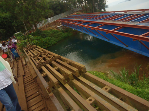 Ikiraro gishya kirimo kubakwa iruhande rw