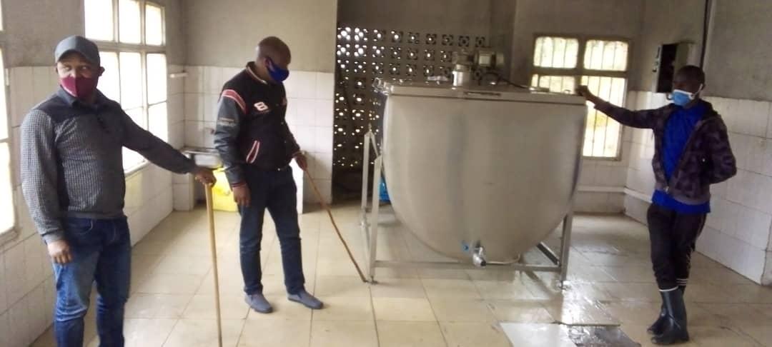 Ikusanyirizo rya Bweru ntiryakira amata kuko imihanda yangiritse