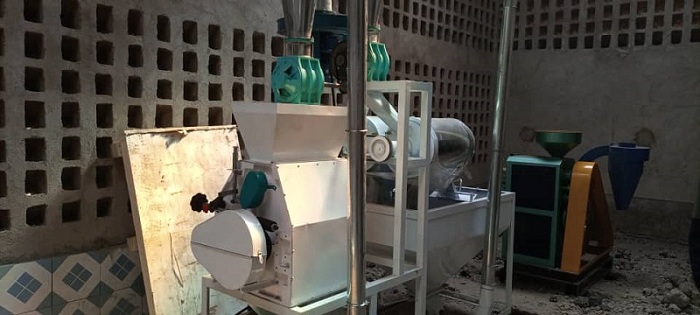 Imashini zifashishwa mu gutunganya ibigori zamaze kugezwamo