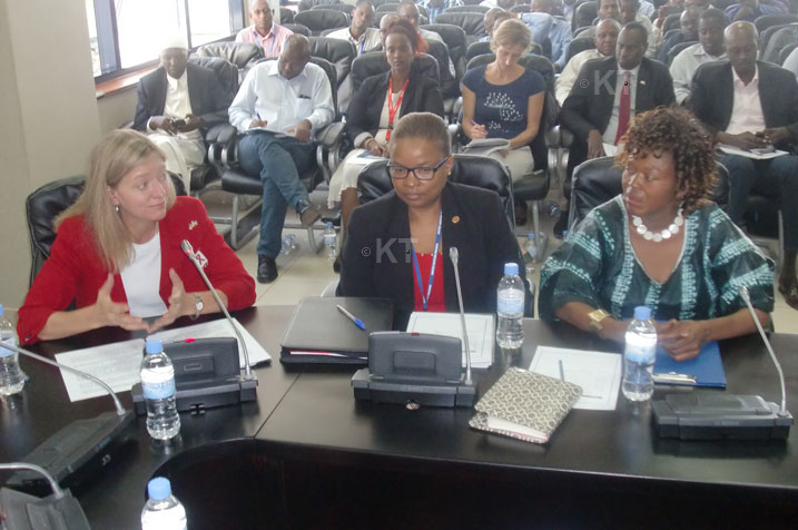 Bamwe mu bari bari muri iyo nama.