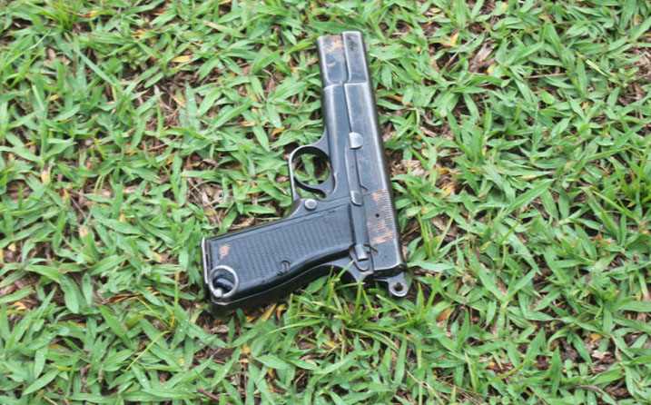 Imbunda Polisi yafatanye ibisambo