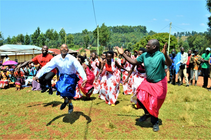 Ibirori by'umuganura byaranzwe n'imbyino zitandukanye