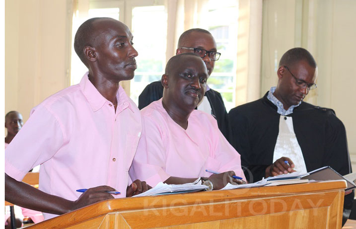 Francis Kayumba na Joseph Kagabo bareganwa na Imena Evode bo bakurikiranwe bafunze