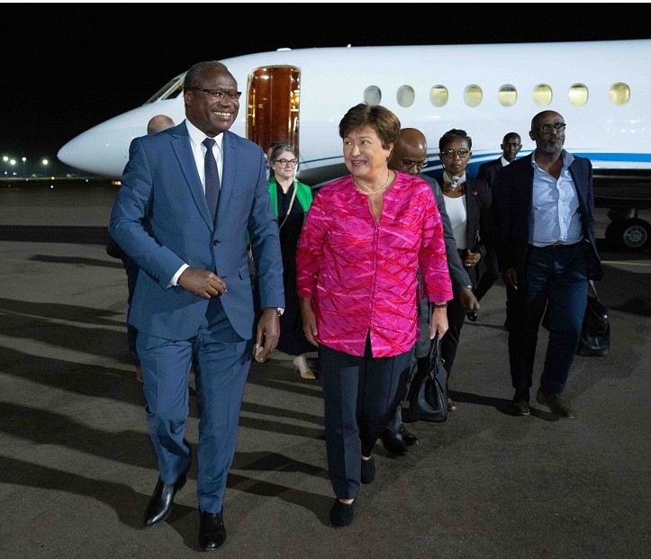 Akigera i Kigali, Kristalina yakiriwe na Minisitiri Ndagijimana